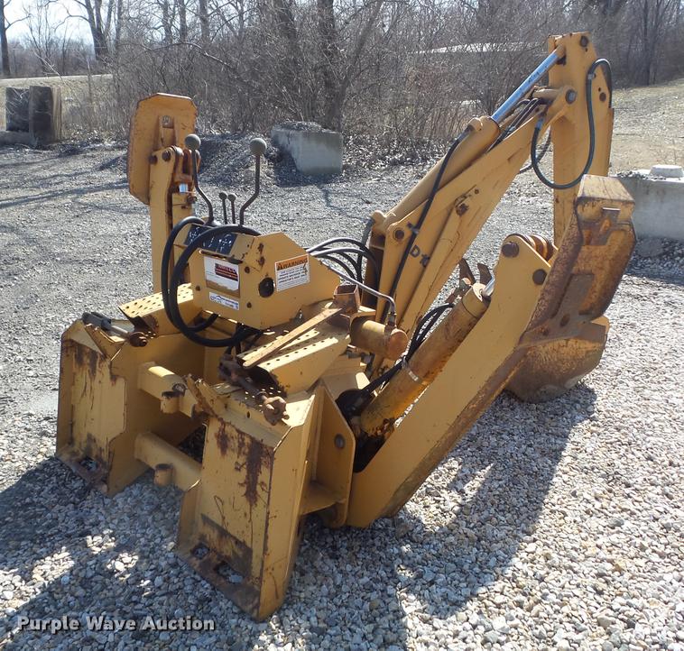 image for item DM9986 Case D100 skid steer backhoe