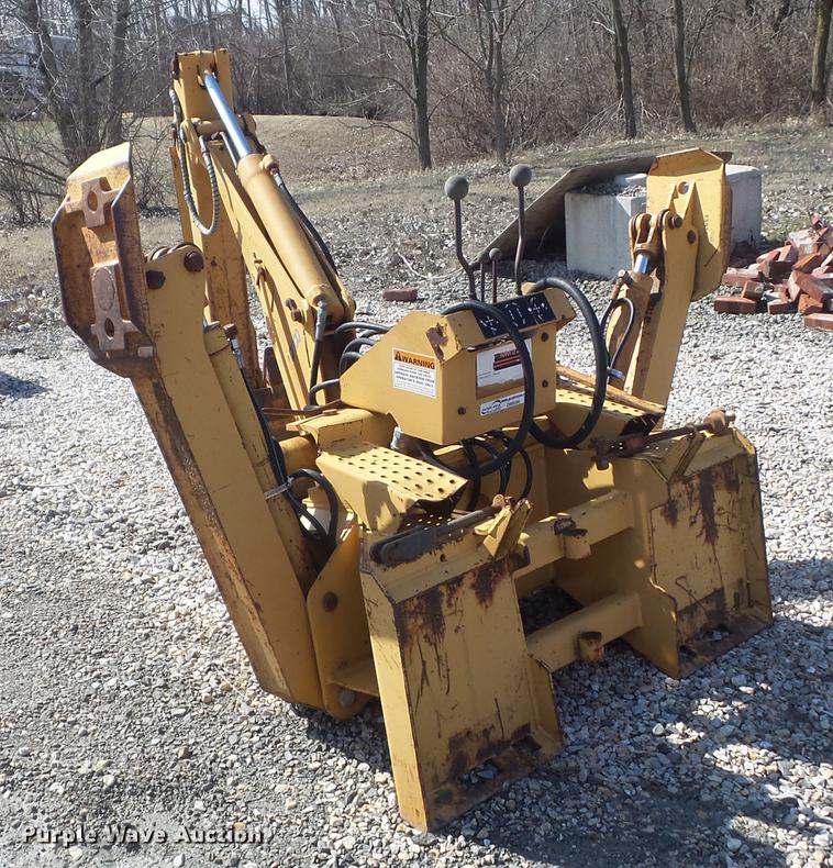 Case D100 skid steer backhoe in Saint Charles, MO Item DM9986 sold