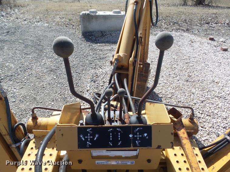image for item DM9986 Case D100 skid steer backhoe