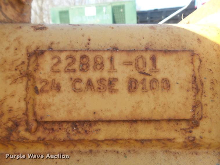 image for item DM9986 Case D100 skid steer backhoe