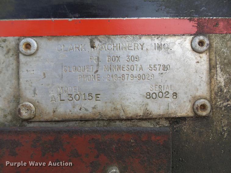 image for item DM9988 (2) Clark Machinery conveyors