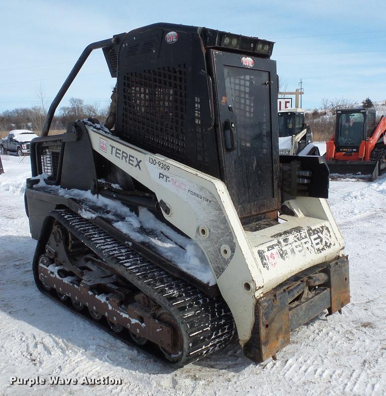 image for item DV9551 2010 Terex PT-100 skid steer