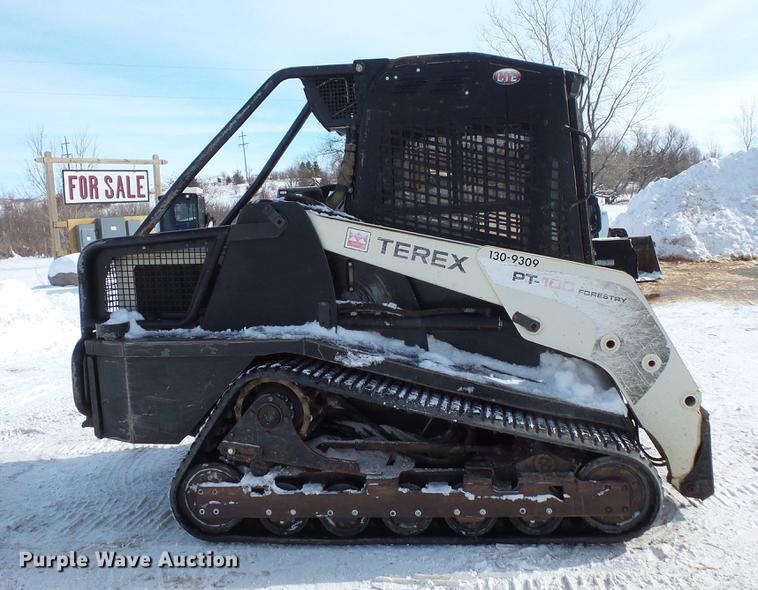 image for item DV9551 2010 Terex PT-100 skid steer