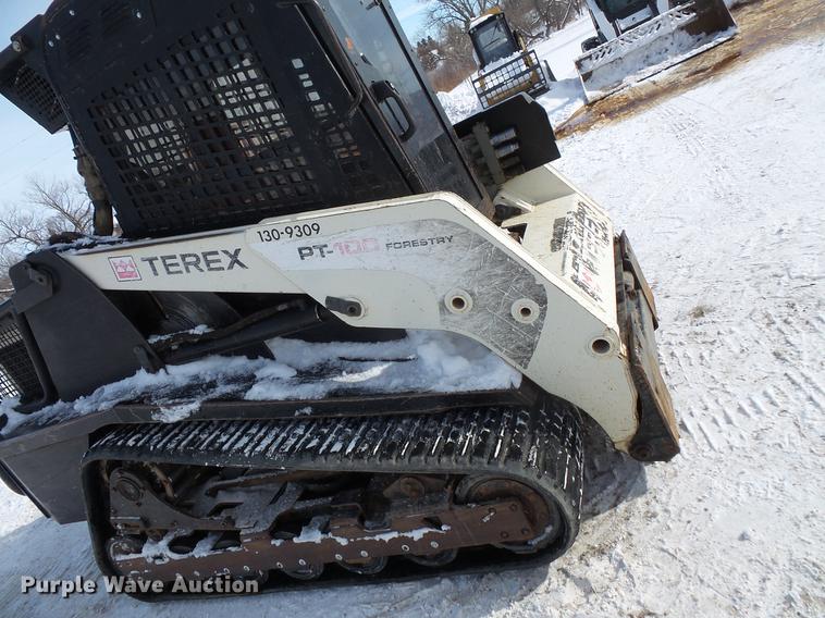 image for item DV9551 2010 Terex PT-100 skid steer