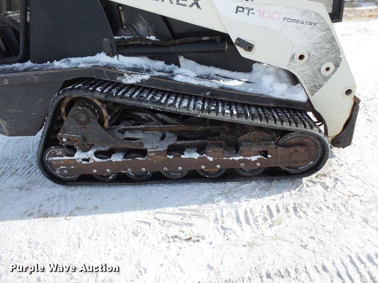 image for item DV9551 2010 Terex PT-100 skid steer