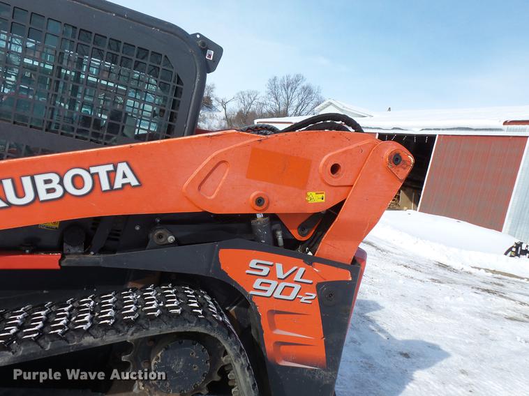 image for item DV9553 2013 Kubota SVL90-2 skid steer