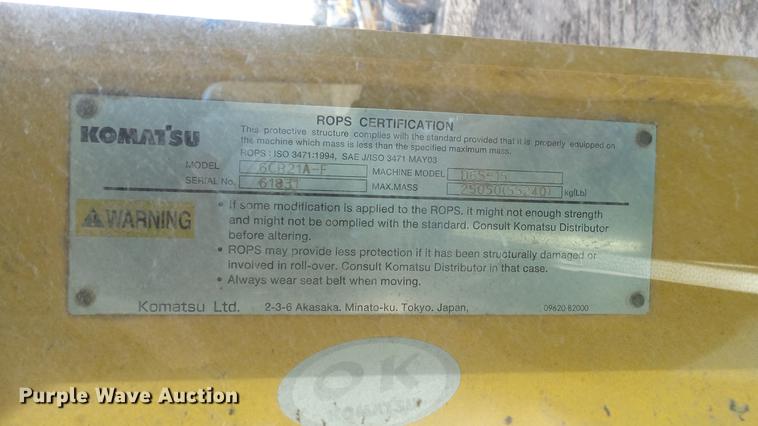 image for item DX9353 2006 Komatsu D65EX-15R dozer