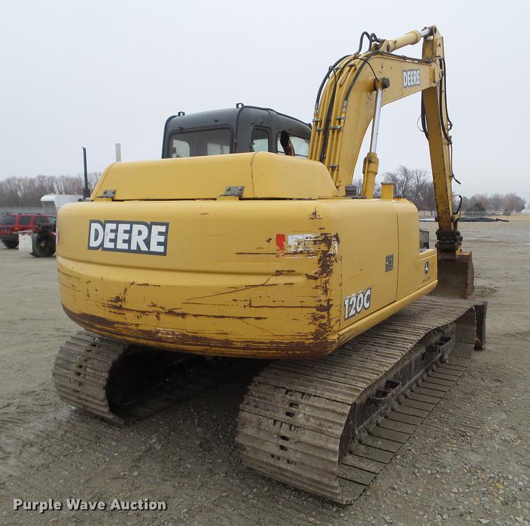 image for item DZ9251 2004 John Deere 120C excavator
