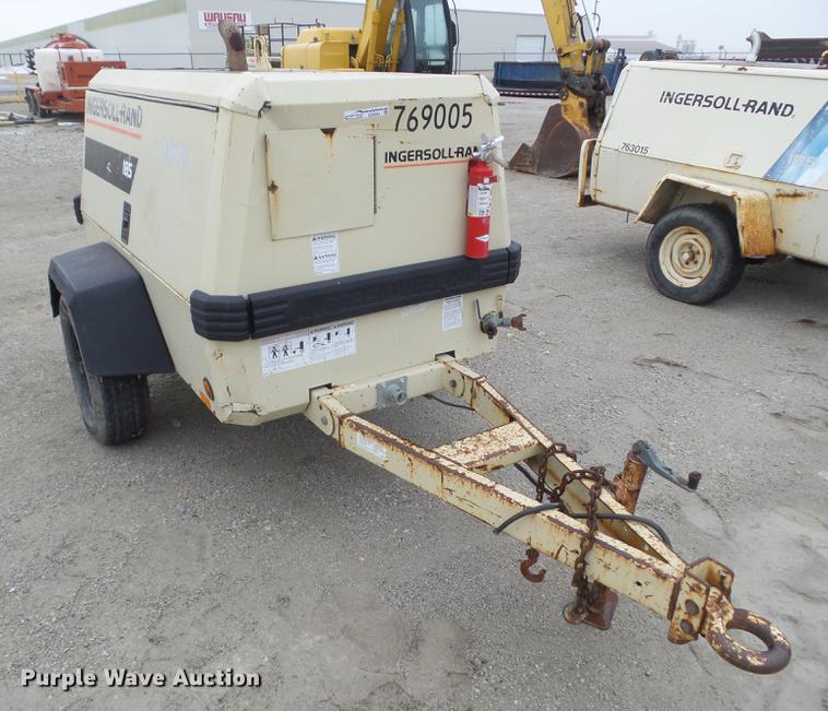 image for item DZ9254 2001 Ingersoll Rand PL185WJD air compressor