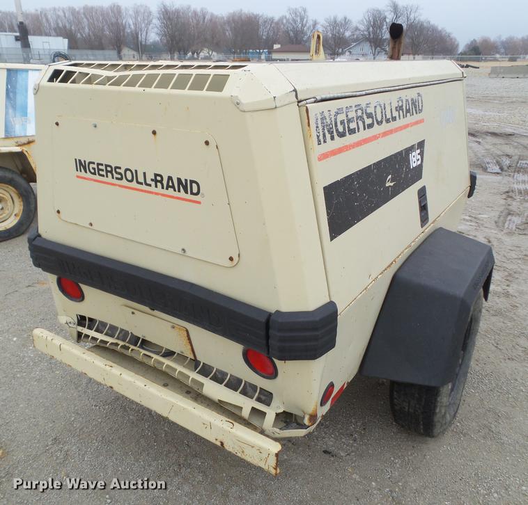 image for item DZ9254 2001 Ingersoll Rand PL185WJD air compressor