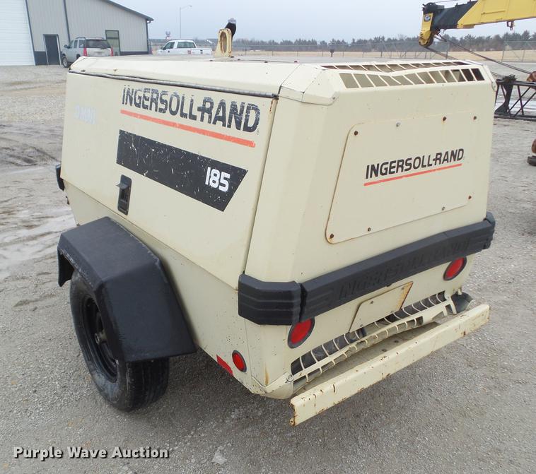 image for item DZ9254 2001 Ingersoll Rand PL185WJD air compressor