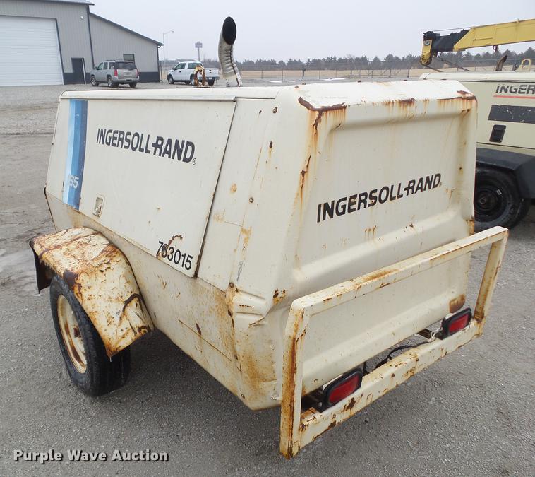 image for item DZ9255 Ingersoll Rand 185 air compressor