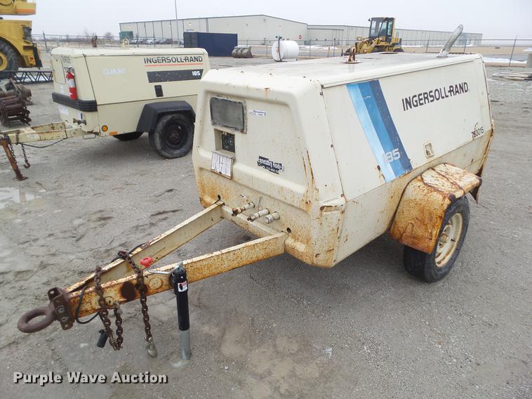 image for item DZ9255 Ingersoll Rand 185 air compressor