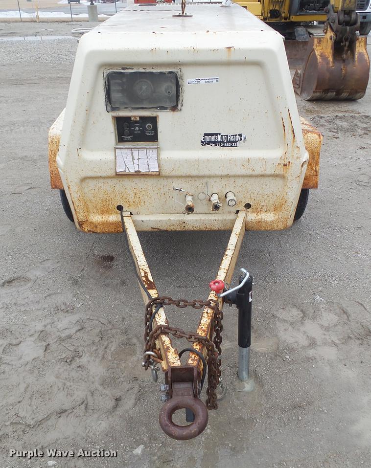 image for item DZ9255 Ingersoll Rand 185 air compressor