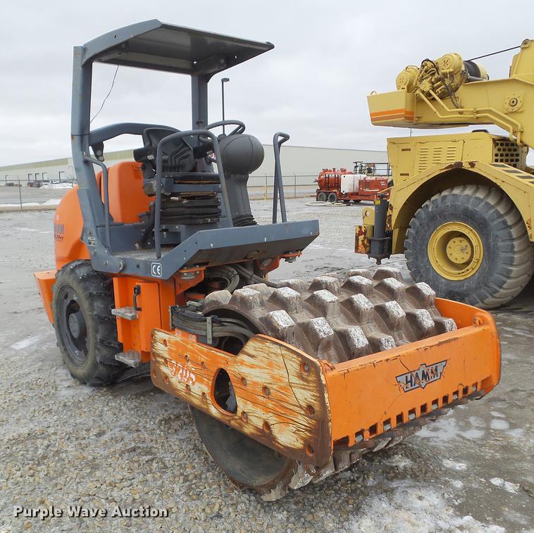 image for item DZ9256 2007 Hamm 3205P single drum vibratory roller