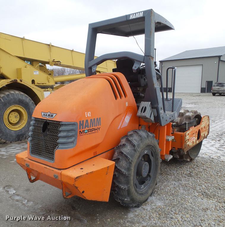 image for item DZ9256 2007 Hamm 3205P single drum vibratory roller