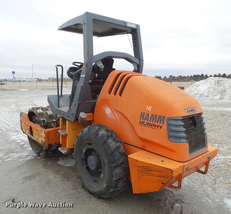 image for item DZ9256 2007 Hamm 3205P single drum vibratory roller