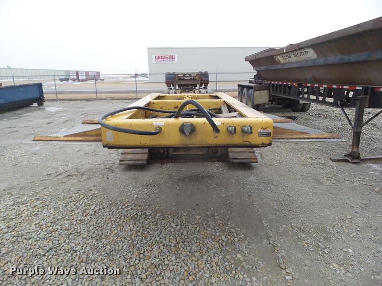 image for item DZ9257 2001 Load King HDD 503/4 lowboy equipment trailer