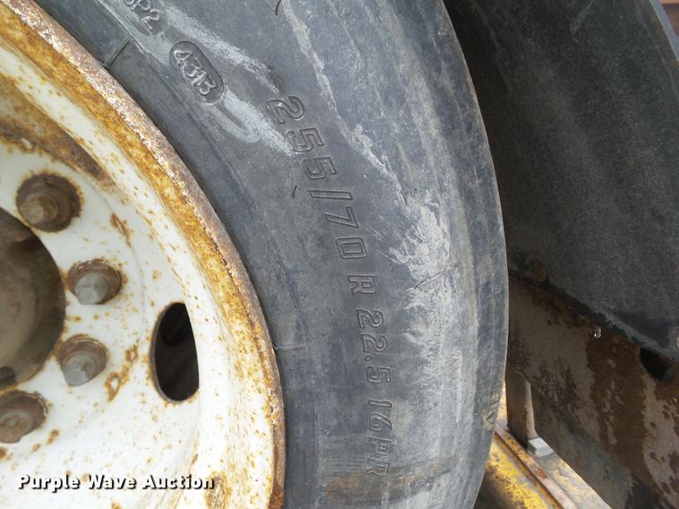 image for item DZ9257 2001 Load King HDD 503/4 lowboy equipment trailer