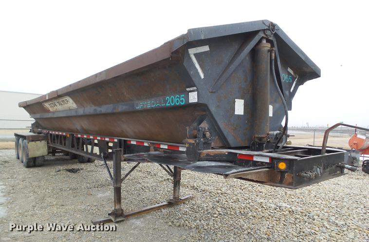 image for item DZ9258 1998 Circle R SS443 side dump trailer