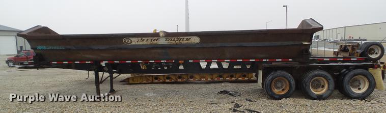 image for item DZ9258 1998 Circle R SS443 side dump trailer