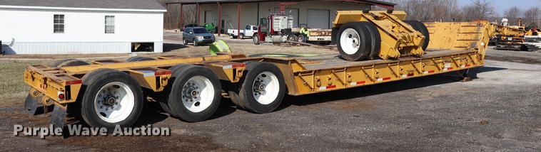 image for item EJ9794 1997 Load King low boy equipment trailer