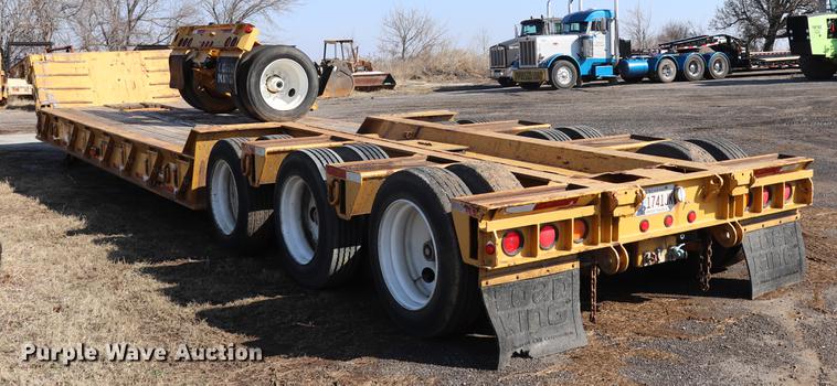 image for item EJ9794 1997 Load King low boy equipment trailer