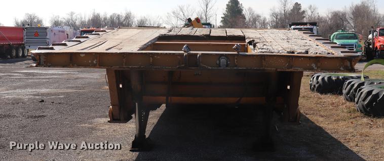 image for item EJ9794 1997 Load King low boy equipment trailer