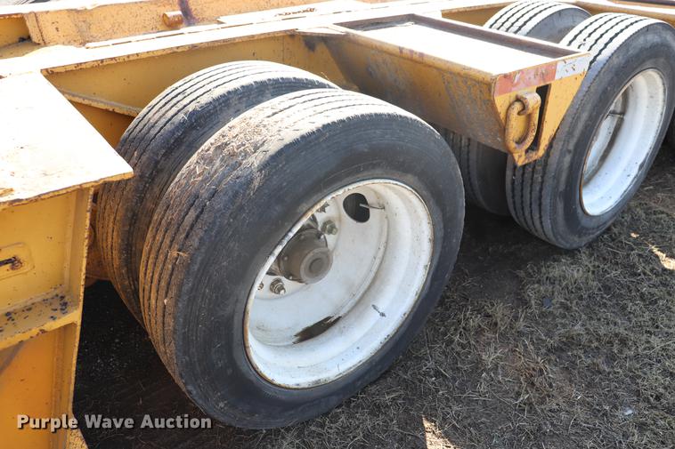 image for item EJ9794 1997 Load King low boy equipment trailer