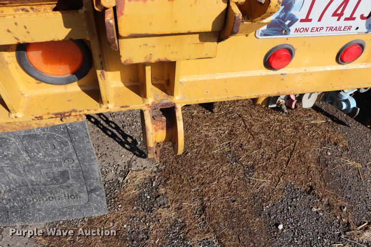 image for item EJ9794 1997 Load King low boy equipment trailer