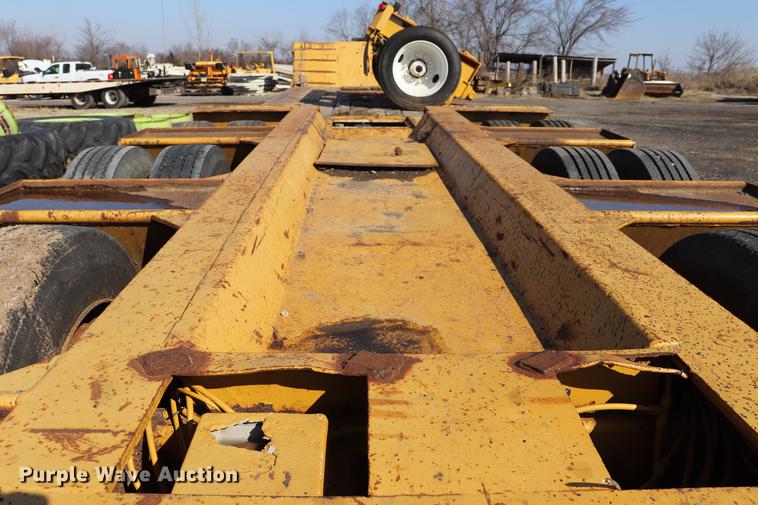 image for item EJ9794 1997 Load King low boy equipment trailer