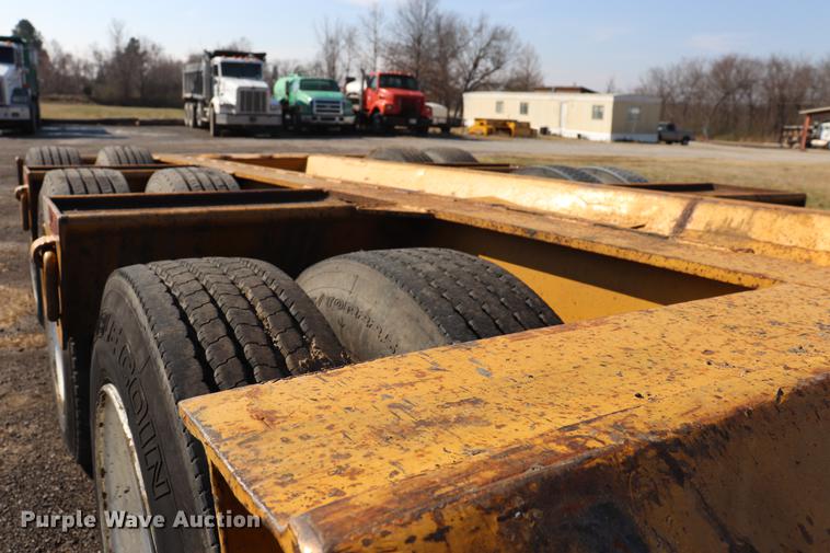 image for item EJ9794 1997 Load King low boy equipment trailer