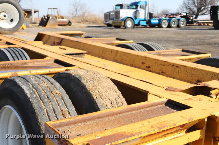 image for item EJ9794 1997 Load King low boy equipment trailer