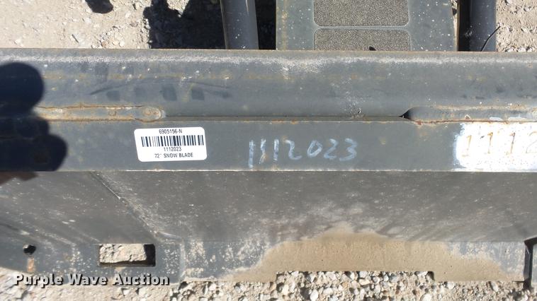 image for item EM9283 Bobcat skid steer snow plow
