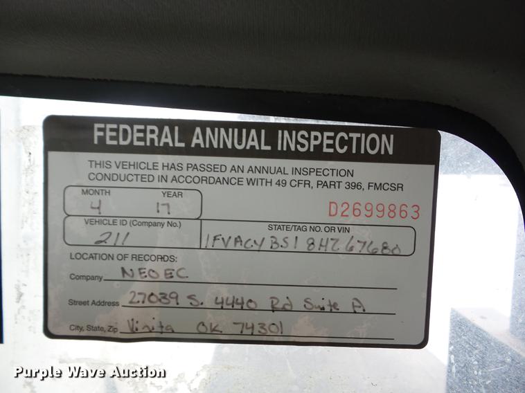 image for item K6289 2008 Freightliner M2 bucket truck