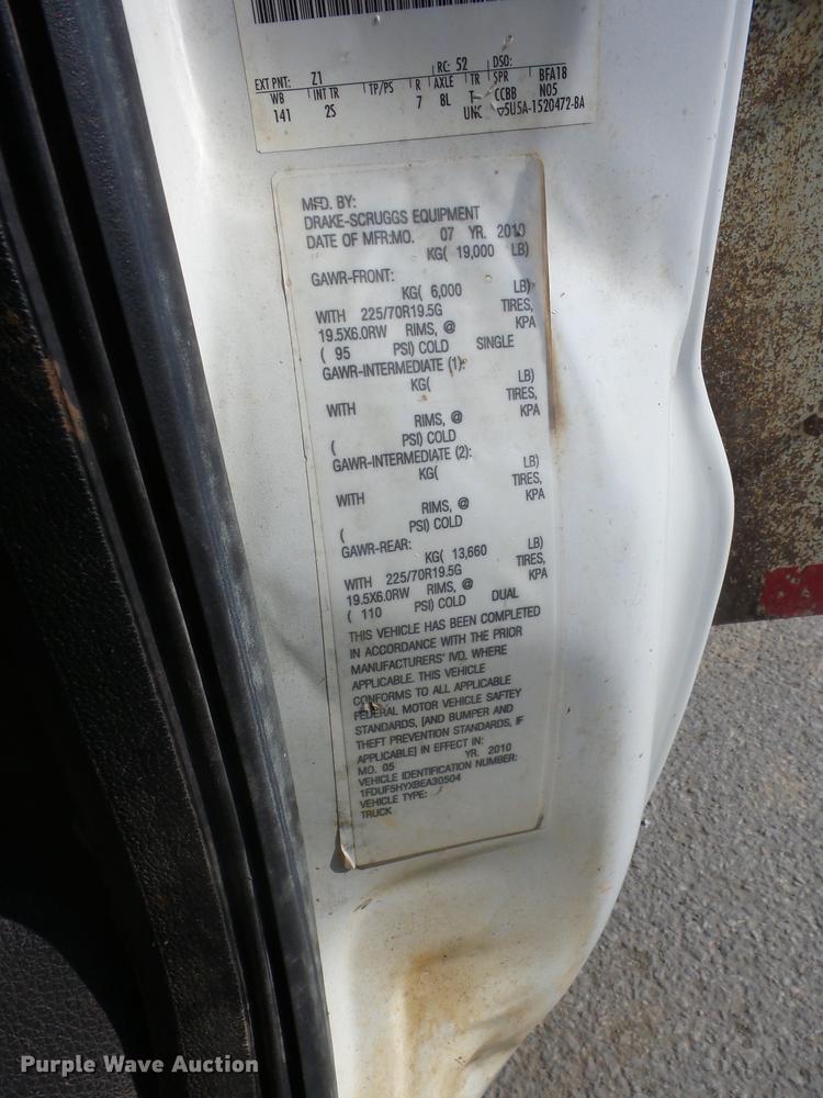 image for item K6290 2011 Ford F550 bucket truck