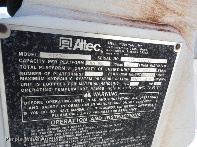 image for item K6290 2011 Ford F550 bucket truck