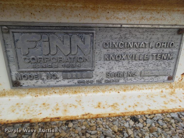 image for item L5660 Finn Corporation B250 straw blower