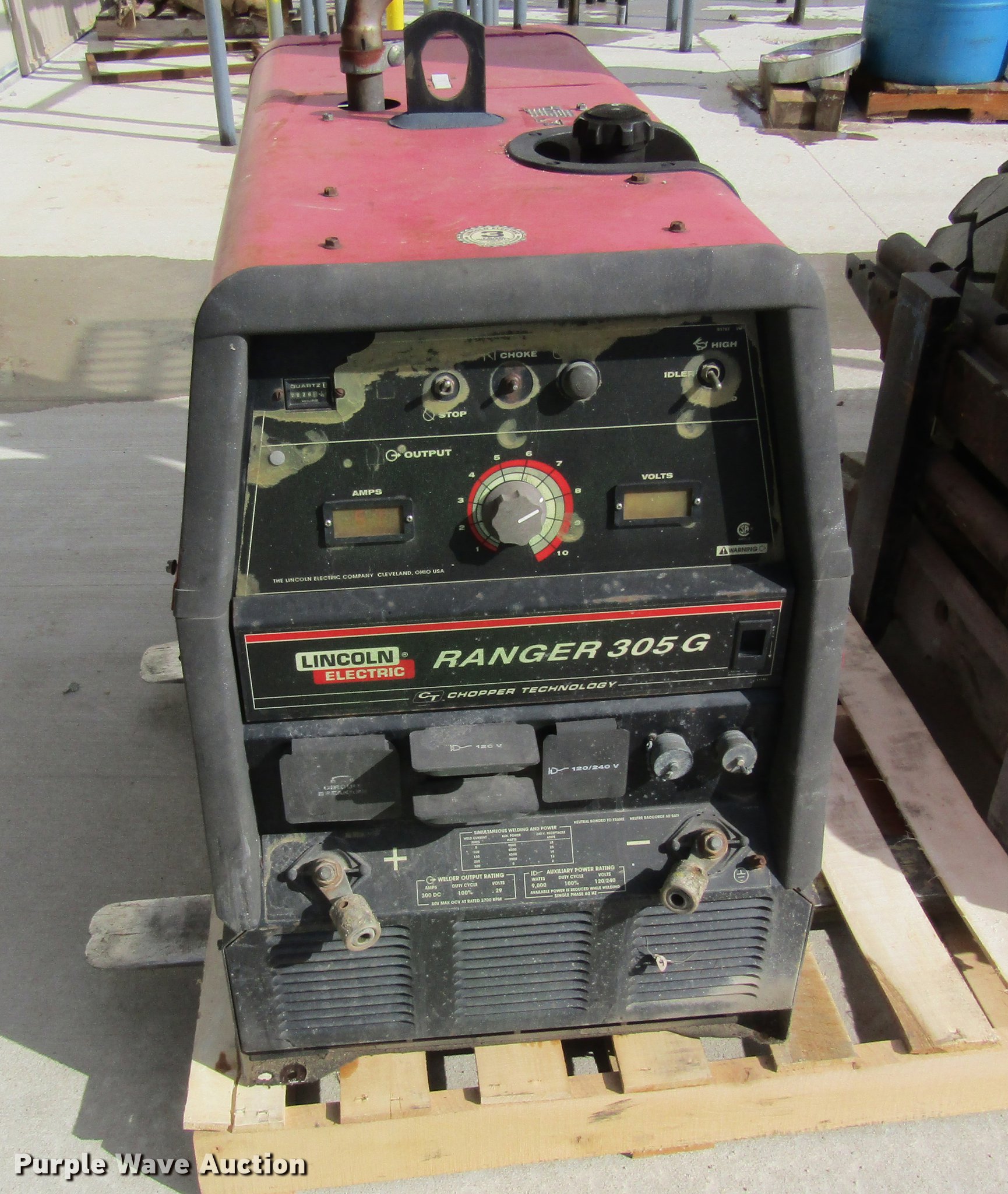 Lincoln Ranger 305G welder in Unionville, MO Item DB5953 sold