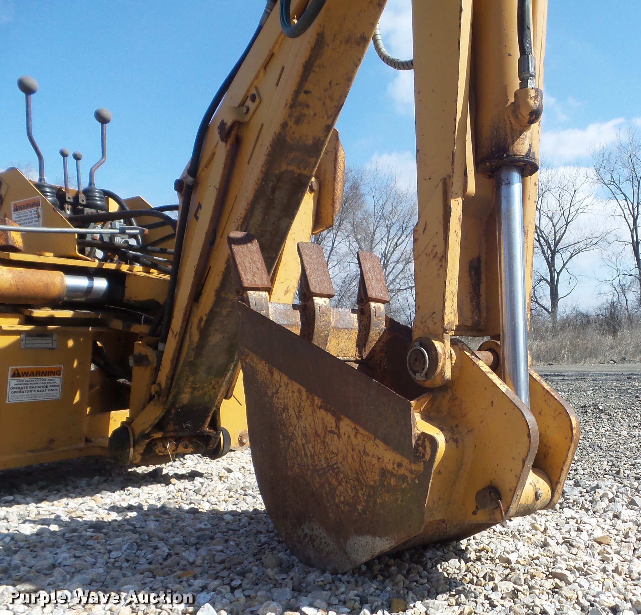 Case D100 skid steer backhoe in Saint Charles, MO Item DM9986 sold