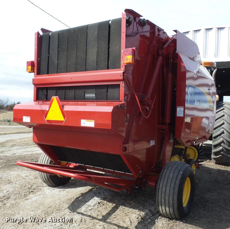 image for item AY9589 2008 New Holland BR7090 round baler