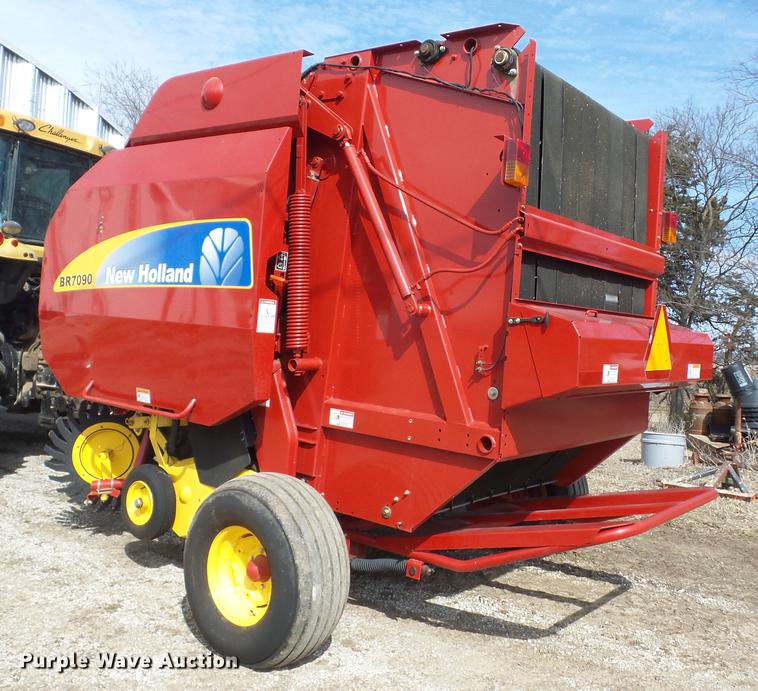 image for item AY9589 2008 New Holland BR7090 round baler