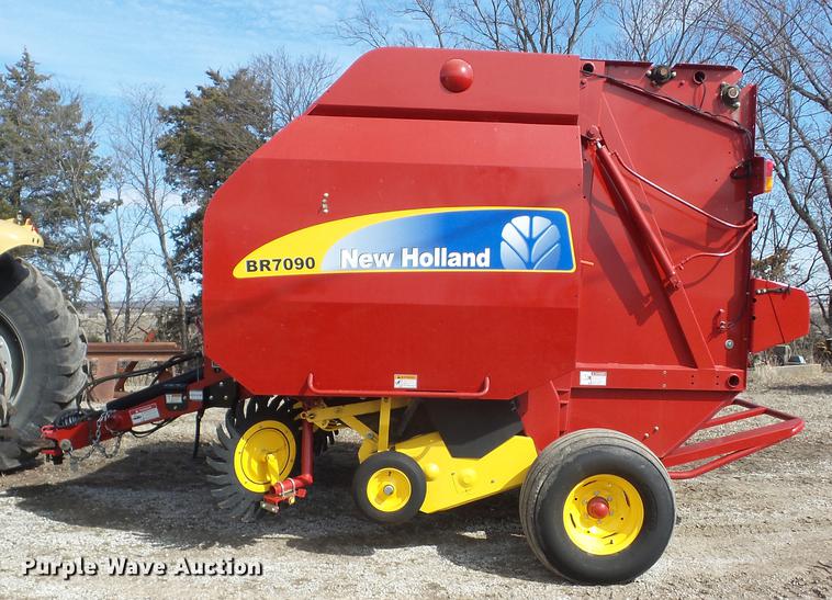 image for item AY9589 2008 New Holland BR7090 round baler