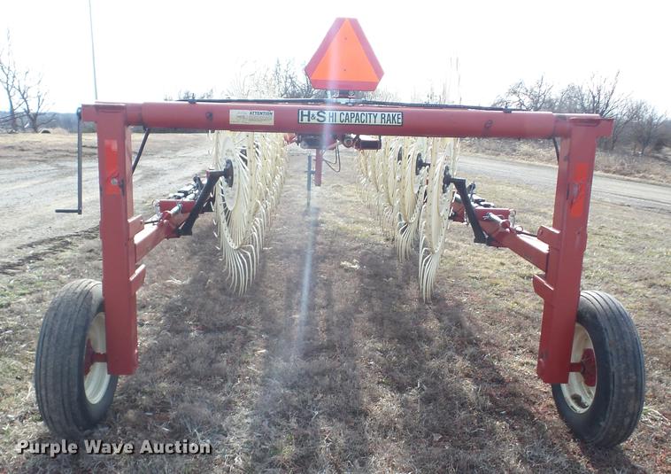 image for item AY9592 H&S BF12HC high capacity hay rake