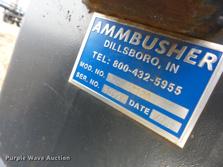 image for item AY9595 2005 Ammbusher BC720 rotary mower