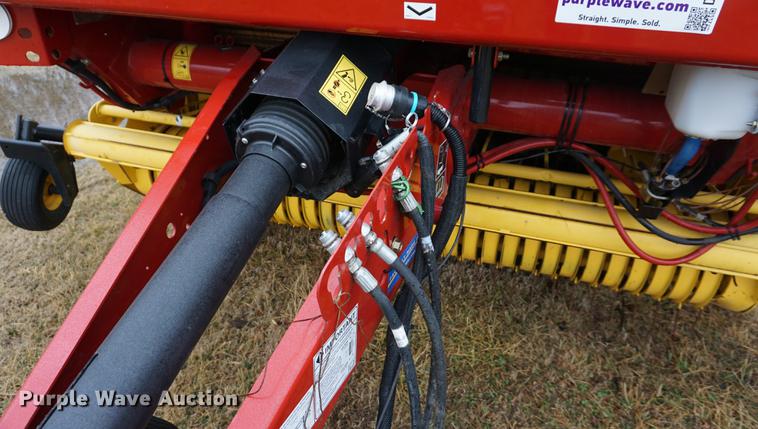image for item DB0465 2014 New Holland Rollbelt 560 specialty crop round baler