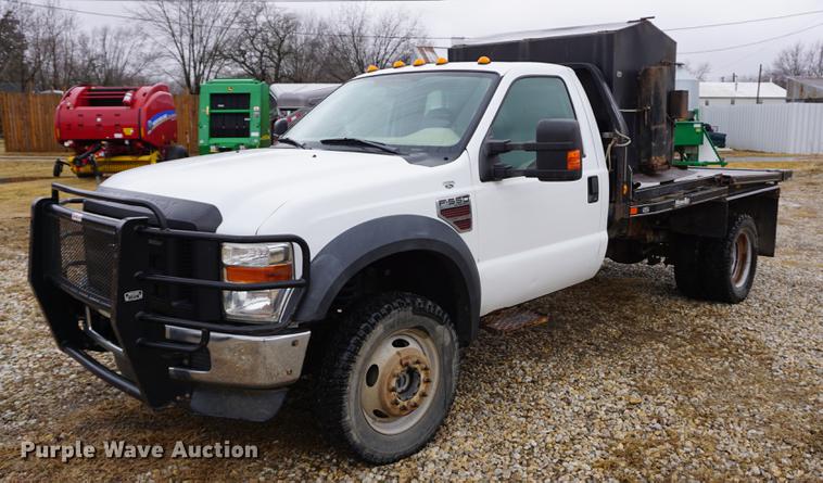 image for item DB0468 2010 Ford F550 bale bed truck