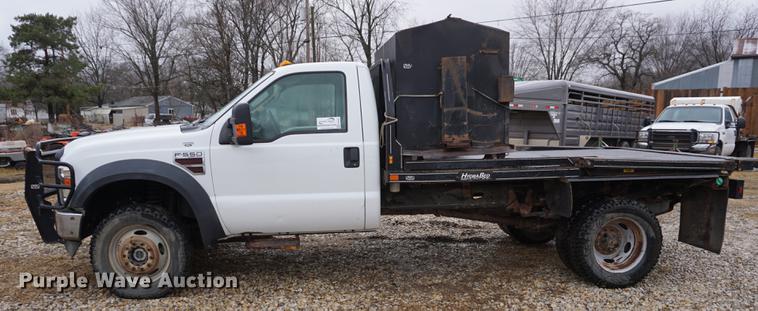 image for item DB0468 2010 Ford F550 bale bed truck