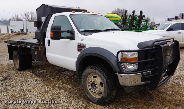 image for item DB0468 2010 Ford F550 bale bed truck