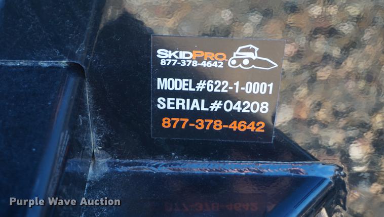 image for item DB0497 Skid Pro 622-1-001 skid steer backhoe attachment